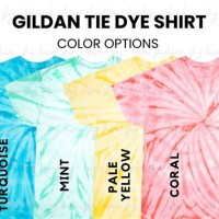 Gildan Tie Dye Color Chart