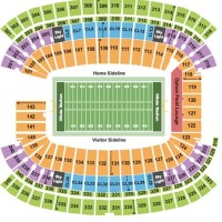 Gillette Stadium Seating Chart How Many Rows