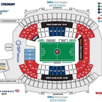 Gillette Stadium Seating Chart Revolution