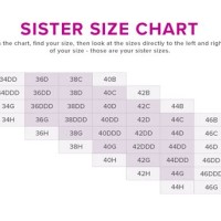 Glamorise Bra Size Chart