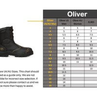 Globe Fire Boots Size Chart