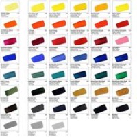 Golden Acrylic Color Chart