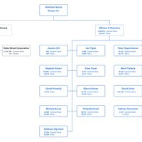 Goldman Sachs Anizational Chart