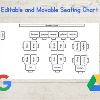 Google Slides Seating Chart Template