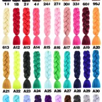 Gray Braiding Hair Color Chart