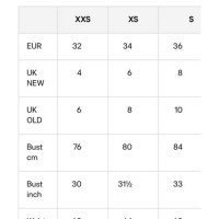 H M Men S Shirt Size Chart