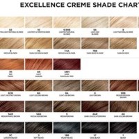 Hair Colour Chart Loreal