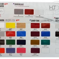 Halfords Spray Paint Color Chart