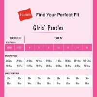 Hanes Toddler Underwear Size Chart - Best Picture Of Chart Anyimage.Org