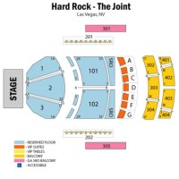 Hard Rock Hotel Las Vegas Vinyl Seating Chart