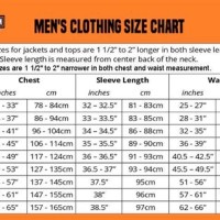 Harley Davidson Jacket Size Chart Uk