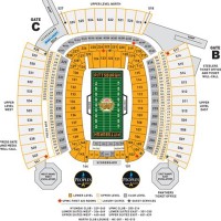 Heinz Field Seating Chart With Seat Numbers