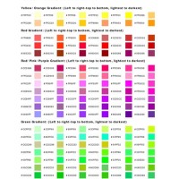 Hexadecimal Colors Code Chart