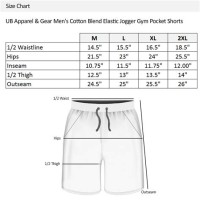 Holer Shorts Size Chart