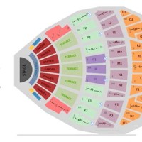 Hollywood Bowl Seating Chart Even Numbers