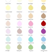 Homebase Emulsion Paint Colour Chart