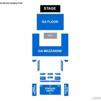 House Of Blues Boston Interactive Seating Chart