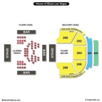 House Of Blues Las Vegas Seating Chart