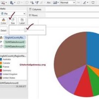 How Do I Resize A Pie Chart In Tableau