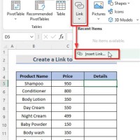 How Do You Link Charts In Excel