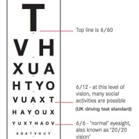 How High Should A Snellen Chart Be