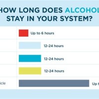 How Long Does Alcohol Stay In System Chart