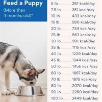 How Much To Feed A Puppy Weight Chart