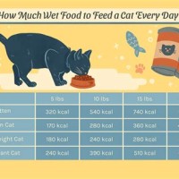 How Much Wet Food Should I Feed My Cat Chart