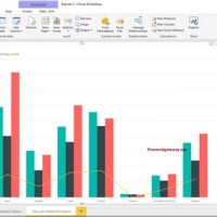 How To Add A Line Bar Chart In Power Bi