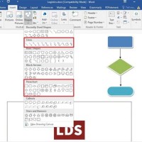 How To Add Text In Flowchart Word