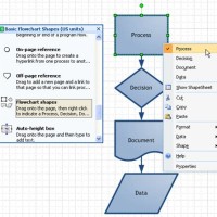 How To Change A Flowchart Shape In Visio