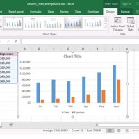 How To Change Column Line In Excel Chart