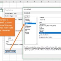 How To Change Date Format In Pivot Chart Excel 2016