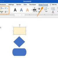 How To Change Flowchart Shapes In Word