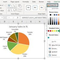 How To Change Key In Excel Pie Chart