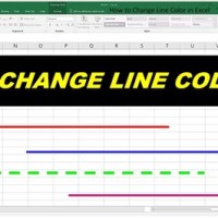 How To Change Line Color Excel Chart