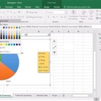 How To Change Pie Chart Slice Color In Excel 2016