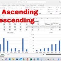 How To Change Sort Order In Excel Chart