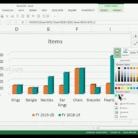 How To Change The Color Of Bars In An Excel Chart