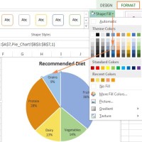 How To Change The Colour Of Your Pie Chart In Excel