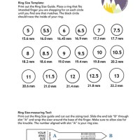 How To Check Your Ring Size Chart