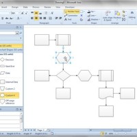 How To Connect Flowchart Shapes In Visio