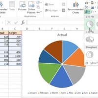 How To Create A 2 D Pie Chart In Excel