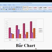 How To Create A Bar Chart In Word 2010