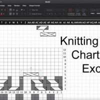 How To Create A Knitting Chart In Excel