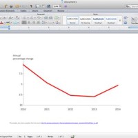 How To Create A Line Chart In Word 2010