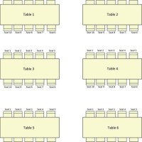 How To Create A Seating Chart In Microsoft Word