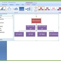 How To Create Hierarchy Chart In Word