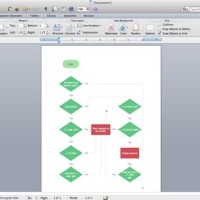 How To Do A Flowchart In Word 2007