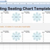 How To Do A Wedding Seating Chart In Excel